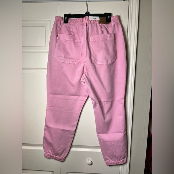 Judy Blue Women’s Pink Joggers Pants Size 14W brand new - Picture 6 of 6